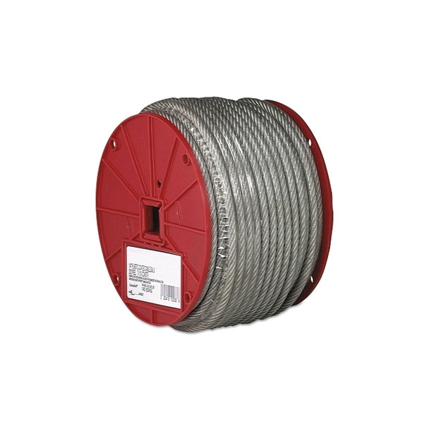 3/32"-7X7-COATED CABLE REEL 250'