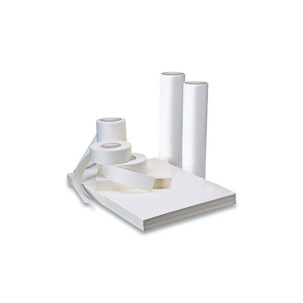 Water Soluble Paper, White, 15-1/2 in x 165 ft x 0.0035 in