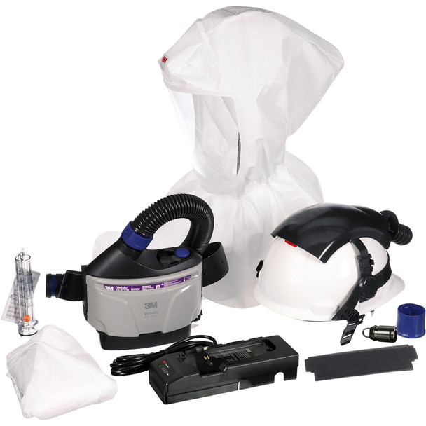 Versaflo™ Industrial Hard Hat with Hood PAPR Kit TR-300N+ IHK 7100307877