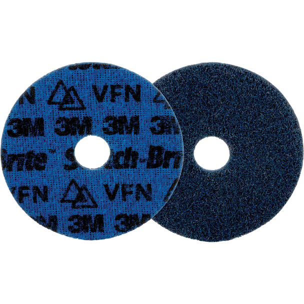 Scotch-Brite™ Precision Surface Conditioning Disc, PN-DH, Very Fine, 4-1/2 in x 7/8 in 7100263883