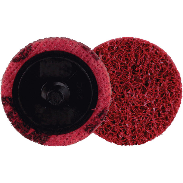 Scotch-Brite™ Roloc™ Precision Surface Conditioning Disc, PN-DR, Medium, TR, 1-1/2 in 7100264163