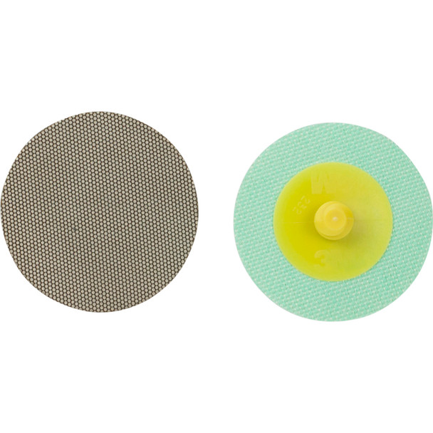Roloc™ Flexible Diamond Disc 6234J, M40, TR, Yellow, 2 in, Die R200P 7100053538