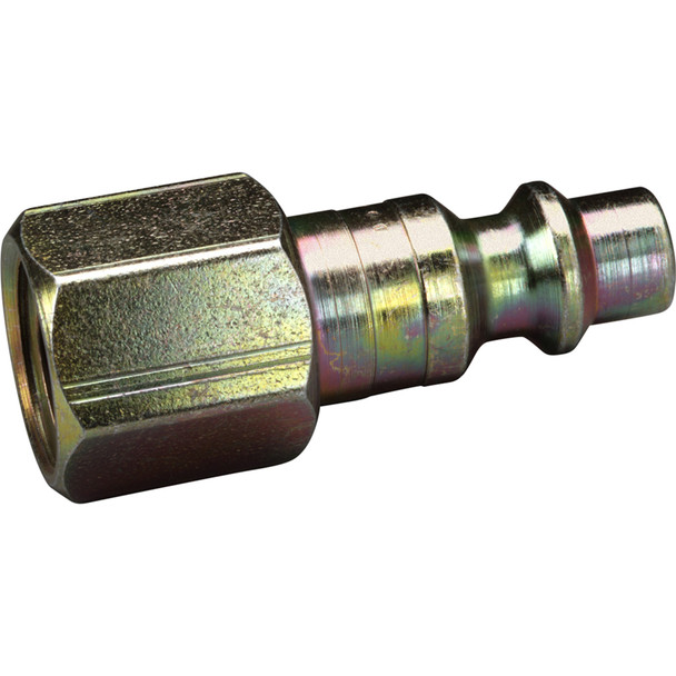 Plug W-3080-2, 1/4 in Body Size, 1/4 in FPT, Industrial Interchange 7000005399