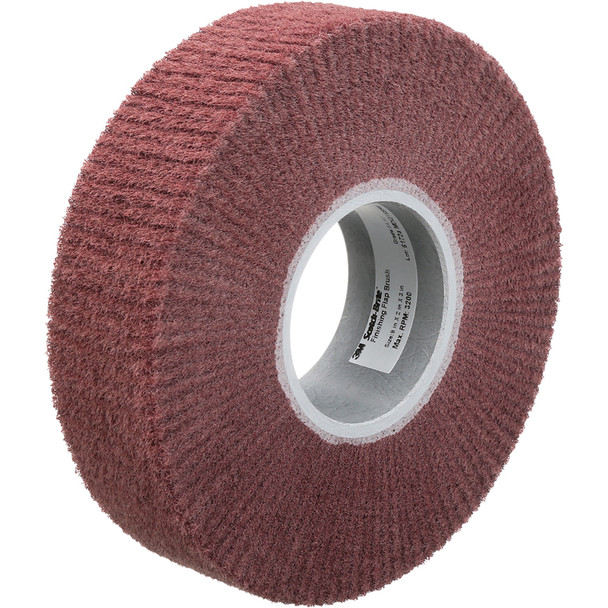 Scotch-Brite™ Finishing Flap Brush, 12 in x 2 in x 5 in 7A FIN 7010366651