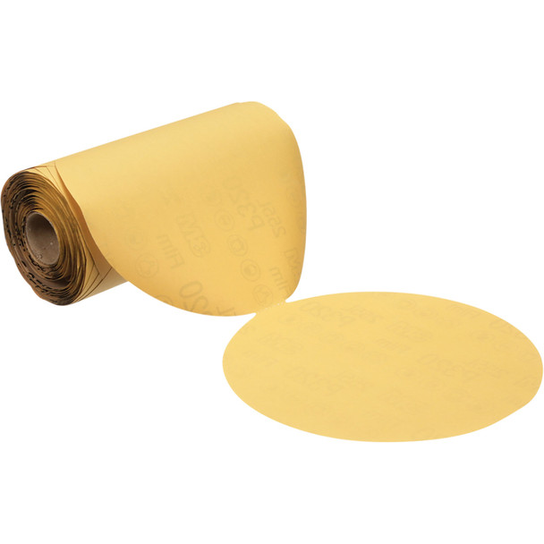 Stikit™ Gold Film Disc Roll 255L, P400, 5 in x NH, Die 500X 7010361557
