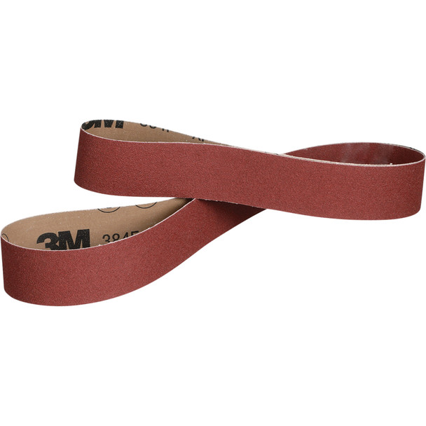 Cloth Belt 384F, 60+ XF-weight, 3 in x 132 in, Film-lok, Single-flex 7010327827