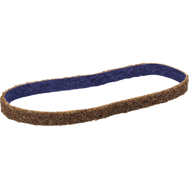 Scotch-Brite™ Durable Flex Low Stretch Belt, DF-BL, A/O Coarse, 1/2 in x 12 in 7000121138