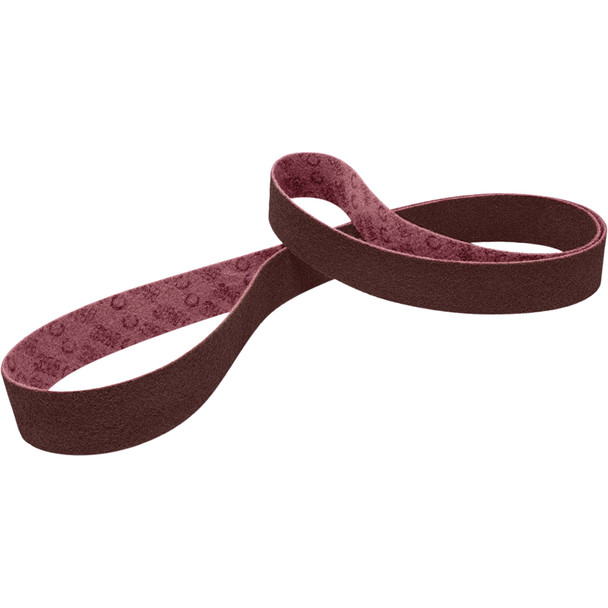 Scotch-Brite™ Surface Conditioning Scrim Backed Belt, SC-BS, A/O Medium, 1/4 in x 18 in 7000120687