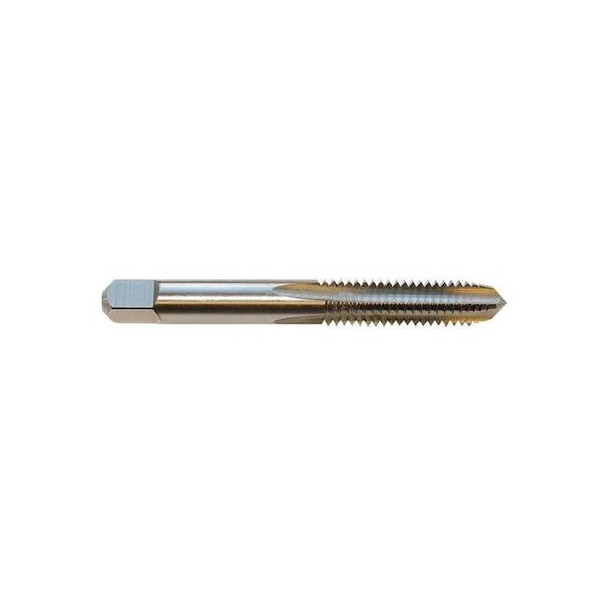 Straight Flute Hand Tap, M4-0.70, Plug, 4 Flutes, Metric Coarse