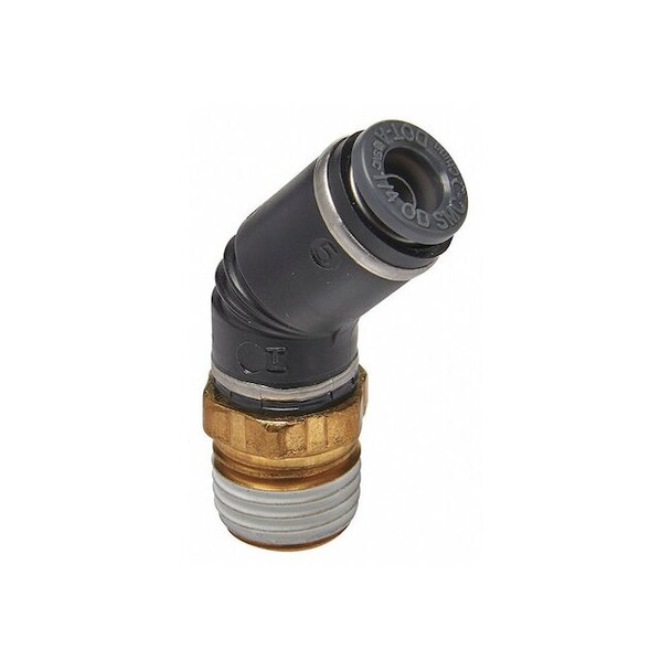 Sur&r Male Elbow,Compression Type,Brass,PK2 AB4230