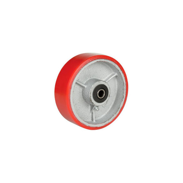 Global Industrial 6"" x 2"" Polyurethane Wheel - Axle Size 1/2""