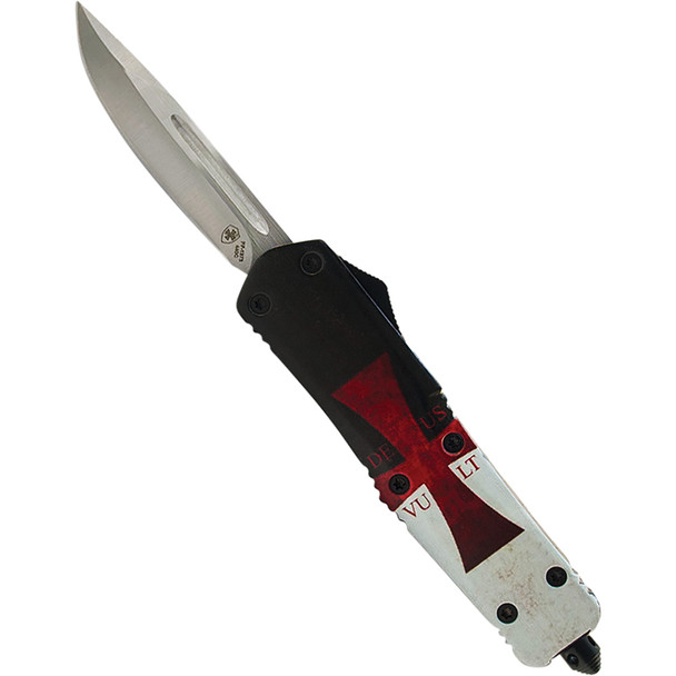 GenII Small Premium Alloy Templar Flag Drop 440C Black S-TK-33-1