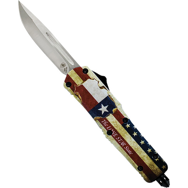 GenII Small Premium Alloy Texan Drop 440C Black S-TX-33-1