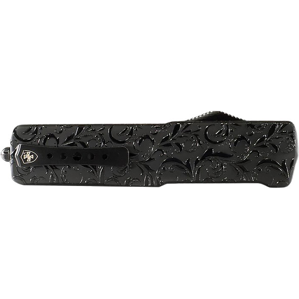 Slim Premium Alloy Weighted Maiden Gloss Drop Serrated Black D2 MZ-MDG-62-1