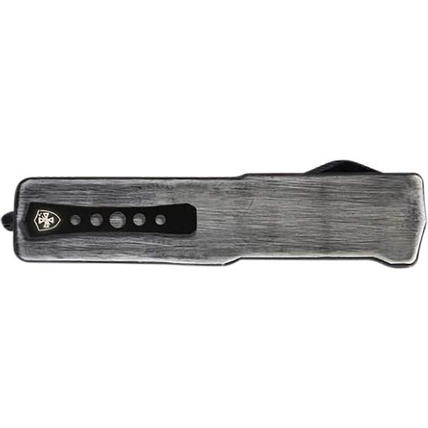 Large Premium Alloy Weighted Knight Dagger Serrated Black D2 LZ-KNT-42-1