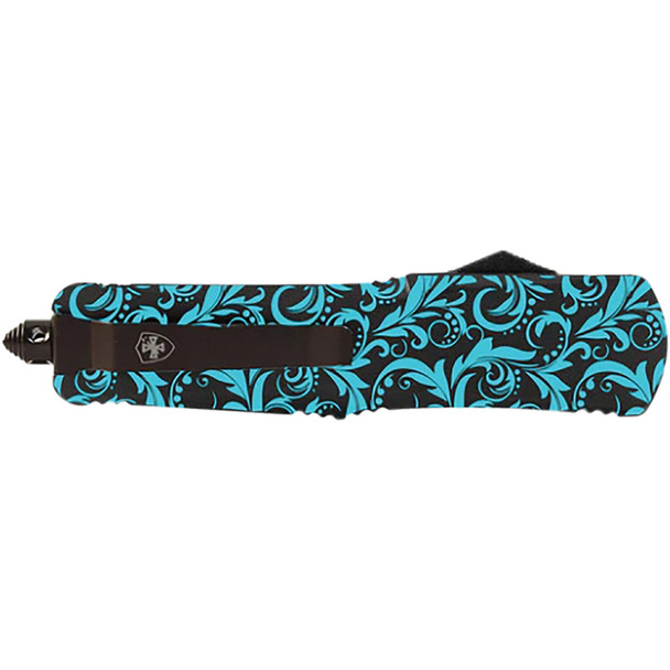 GenII Large Premium Alloy Maiden Teal Dagger 440C Black L-MDT-13-1
