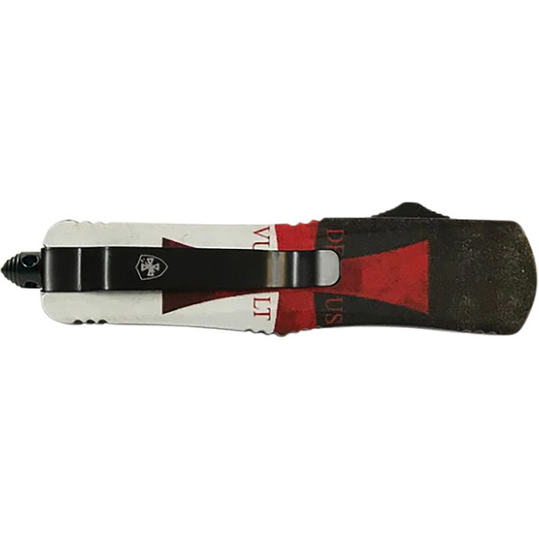 GenII Large Premium Alloy Templar Flag Tanto 440C Black L-TK-23-1