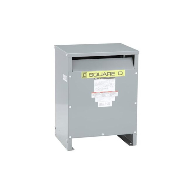 Dry Type Power Distribution Transformer, 15 kVA, 2, 120V AC, 240V AC, 240x480V