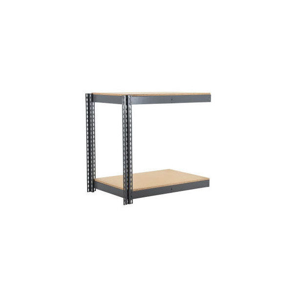 Global Industrial 2 Shelf Heavy Duty Boltless Shelving Add On 60""W x 30""D
