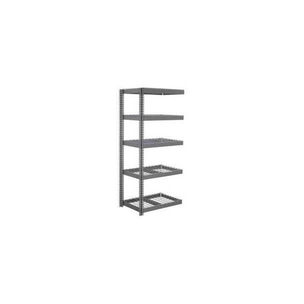 Global Industrial 5 Shelf Heavy Duty Boltless Shelving Add On 60""W x 18""D