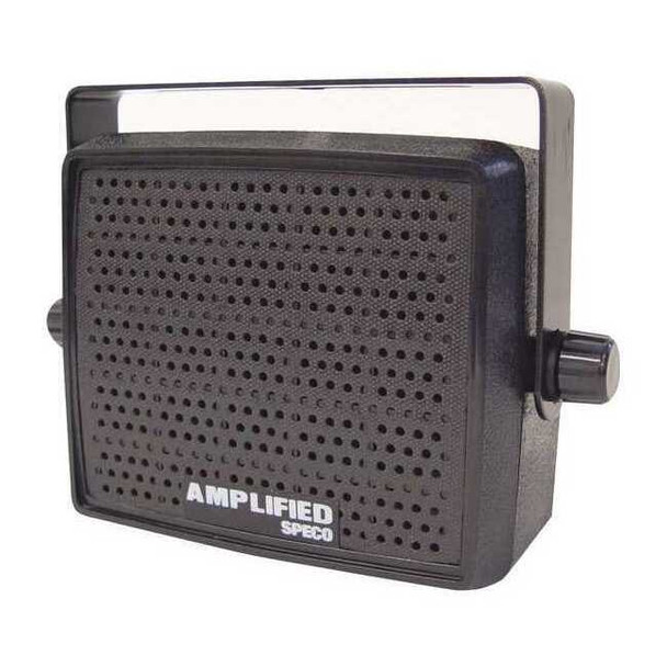 Speco Technologies Extension Speaker,1.6 lb.,Black,82dB AES4