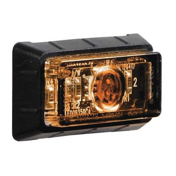 Maxxima Clearance Marker Light,Amber Clear,40mA M09350YCL