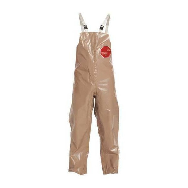 Tychem(R) 5000 Bib Overall, Tychem 5000, 4.4 oz Fabric Weight, 30 in Inseam, Tan