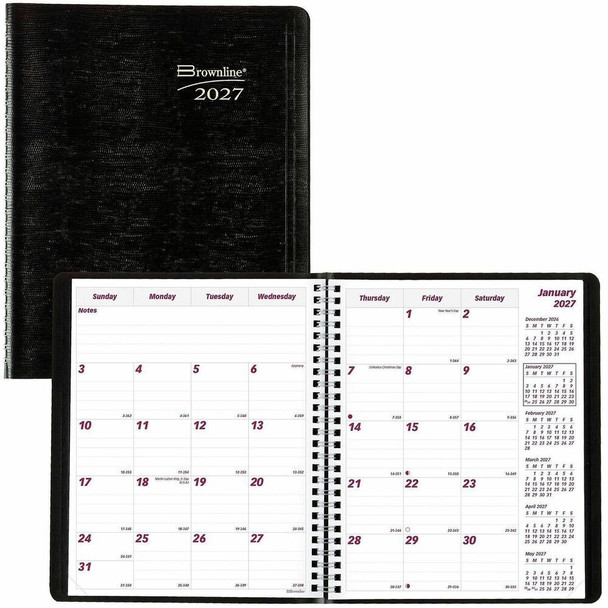 Brownline Essential Diary CB1200BLK