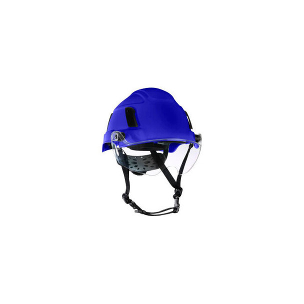 Jackson Safety XS2-550 Type 2+ Safety Helmet w/ Flip-Up Visor 6-Pt. Ratchet Susp