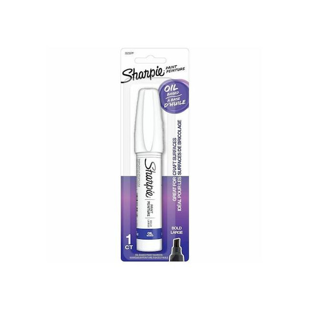 Sharpie Liquid Paint Marker, White, Metal 35235PP