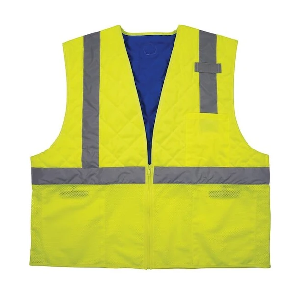 Ergodyne Lime Class 2 Hi-Vis Safety Cooling Vest - M 6668