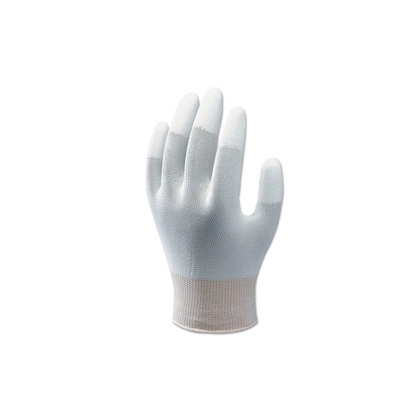 Hi-Tech Polyurethane Coated Gloves, Large , White