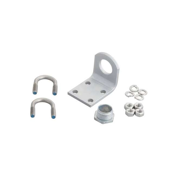 Grote Mounting Bracket,Gray,Aluminum 93604
