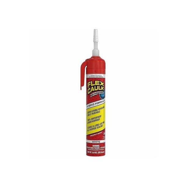 Flex Seal Sealant,9 oz,White,Hybrid Polymer CFSWHTR675