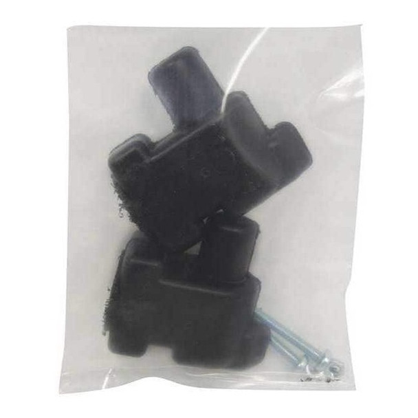 Grosfillex Fence Connector Kit,Resin,Black USSP0235