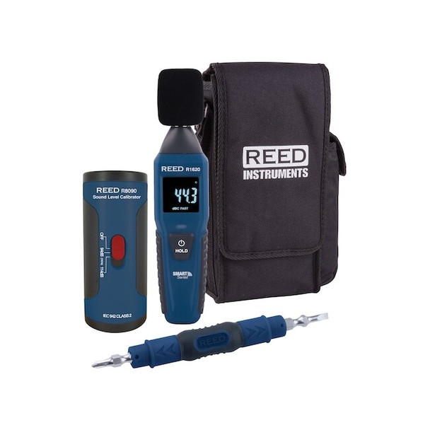 REED Data Logging Smart Series Sound Level Meter with Sound Level Calibrator