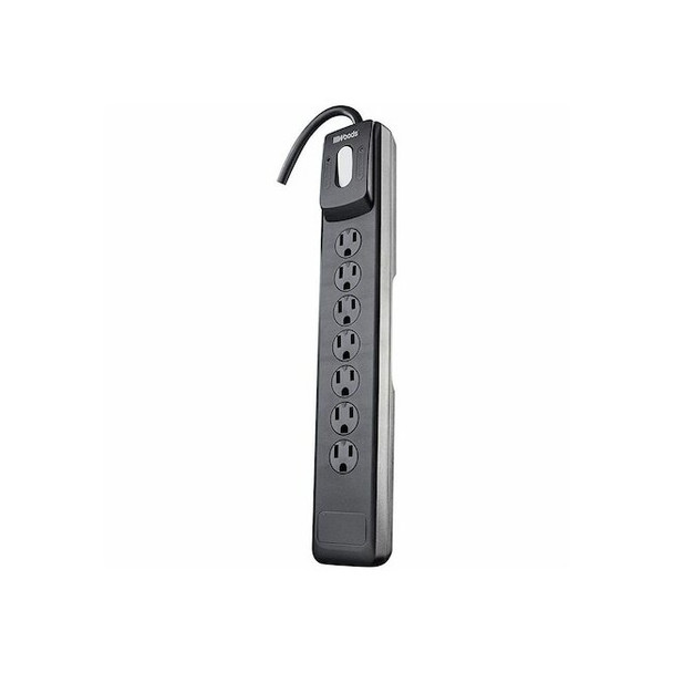 Southwire SurgeProtector,Black,5-3/8in,7Outlets 41496