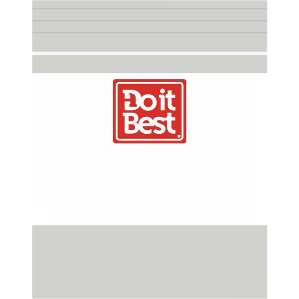 Do it Best 4 In. x 4 In. 2 Mil Reclosable Bag with Hole (100-Pack) 7142414