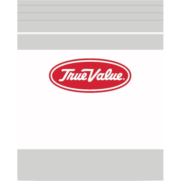 True Value 3 In. x 3 In. 2 Mil Reclosable Bag with Hole (100-Pack) 7141313