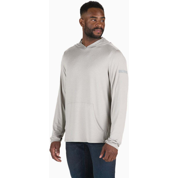 Berne Men's Medium Heather Gray Sun Shirt SH13HGYR400