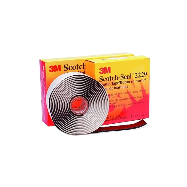 Scotch-Seal™ Mastic Tape 2229, 3-3/4 in X 10 ft, 125 mil