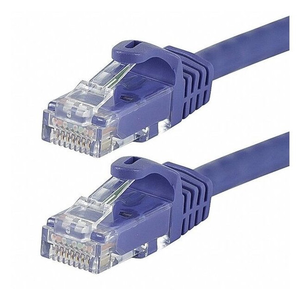 Monoprice Patch Cord,Cat 6,Flexboot,Purple,25 ft. 9855