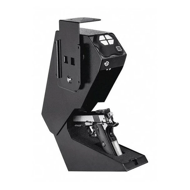 Barska Pistol Safe, Biometric Lock, 8.6 lbs, Not Rated, Pistol AX13092