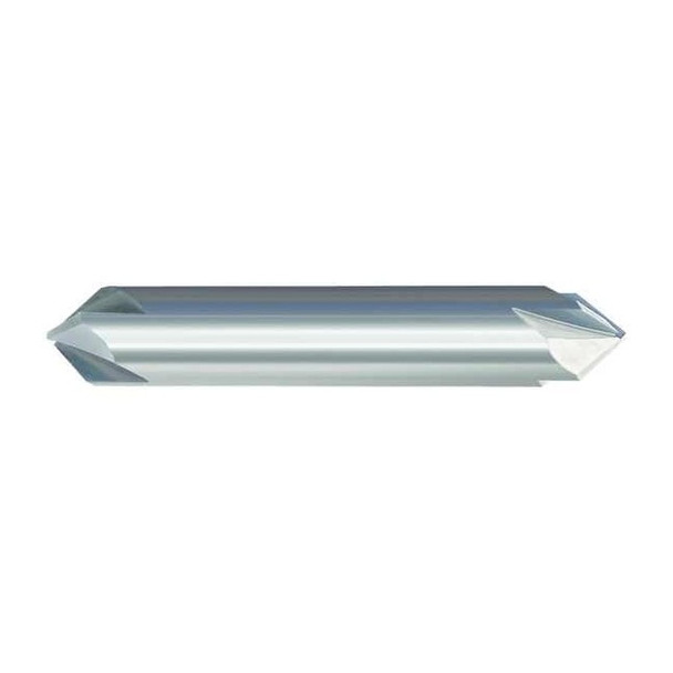 Manufacturer Varies Chamfer End Mill,1/8 in. Dia,Carbide,209 209-694125