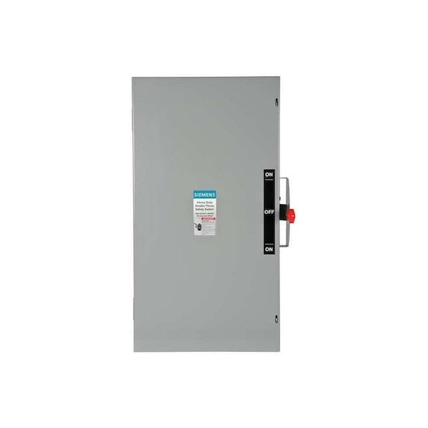 Siemens Nonfusible, Safety Switch, Heavy Duty, 600 V, 3PST DTNF364