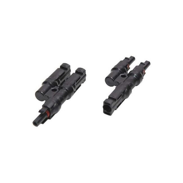 Aims Power MC4 Branch/Splitter Connector Pair PVMC4-2TO1