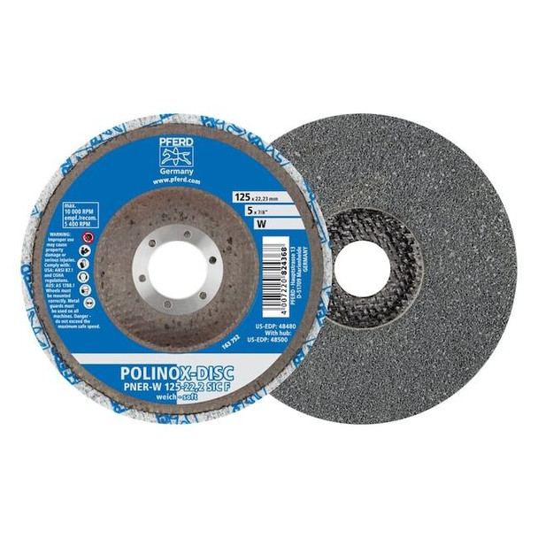 Pferd Tools Pner Disc,T27,5",2Sf,Sic,Fine 48480 Pack of 5