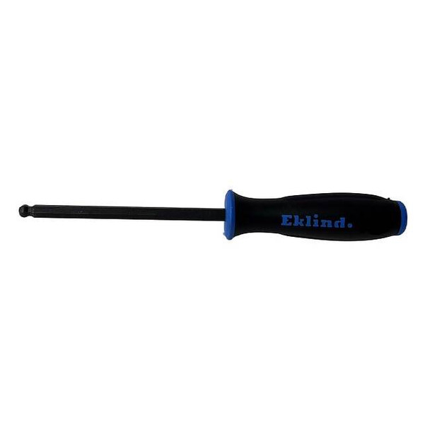 Eklind Screwdriver,BallHex,6.0 mm,Blue,Hex 91612