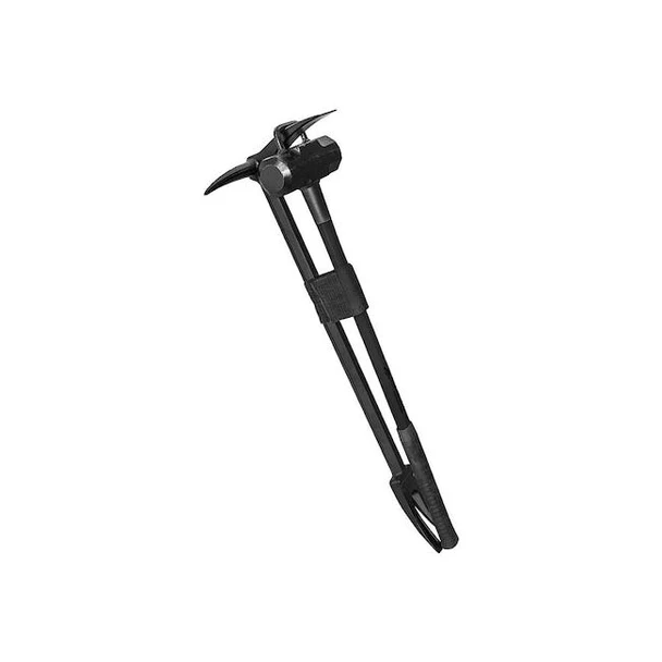 S.E.T. Tools Halligan with Handle,Black,Rubber Grip K-BB24-8