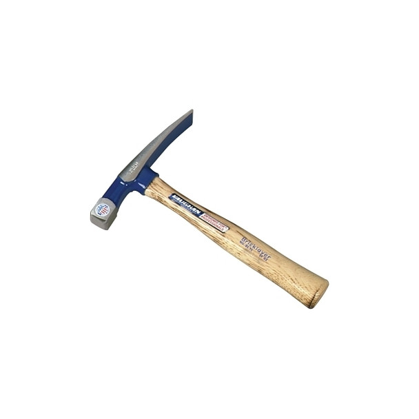 Bricklayer's Hammers, 16 oz, 11 in, Hickory Handle Pack of 4